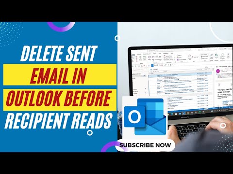 How to Delete Sent Email in Outlook Before Recipient Reads
