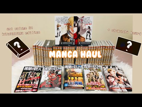 UNBOXING ANIME HUNTER Liberdade #4 mangas op 