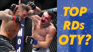 2022 End of Year Awards: TOP 10 BEST UFC ROUNDS of 2022