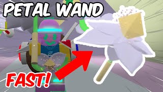 How To Get *PETAL WAND* FAST In Roblox Bee Swarm Simulator!