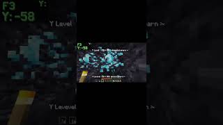 Minecraft Diamond Mining at Y -58 for MAX Diamonds