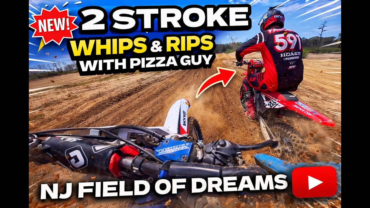 2 STROKE WHIPS & RIPS | NJ FIELD OF DREAMS - YouTube