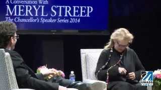 Meryl Streep April Fools Introduction - Um Lowell Chancellors Speakers Series 136