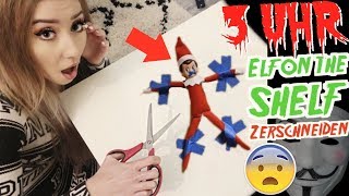 GAME MASTER zwingt mich ELF ON THE SHELF innerhalb 24 STUNDEN zu ZERSCHNEIDEN...