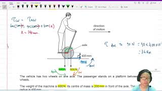 4 2c Ex3 ON17 P11 Q14 Segway Vehicle Balance | Oct/Nov 2017 | Cambridge A Level 9702 Physics