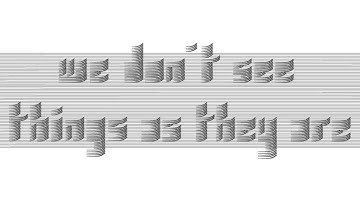 experimental type animation