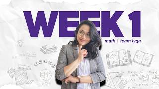 CSE 2026 (Math) - Week 1 Compilation | Team Lyqa Study Outline