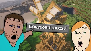 Playing Minecraft Mods Without Installing Them? Serverside Only Mods. || Polymer