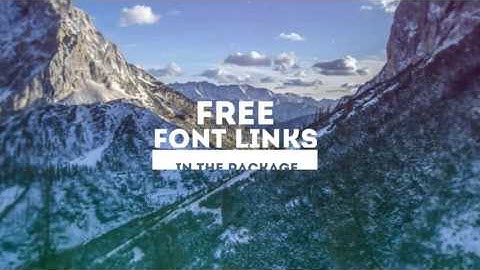 Big Typo Parallax Presentation