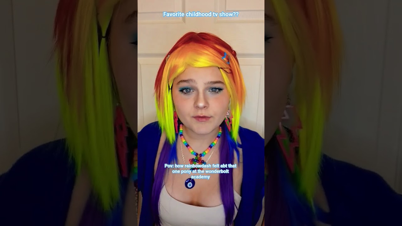 ion remember her name #cosplay #trending #viral #relatable #fyp #mlp #rainbowdash #netflix #youtube
