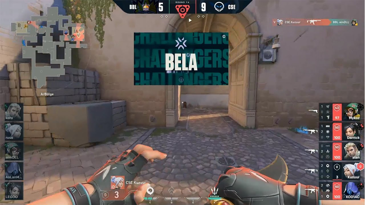 Kuzuur BBL takımına karşı muhteşem BELA (CSE vs BBL)