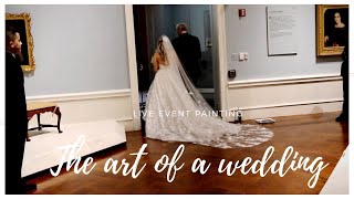 Live Event Painting: The Art of a Wedding