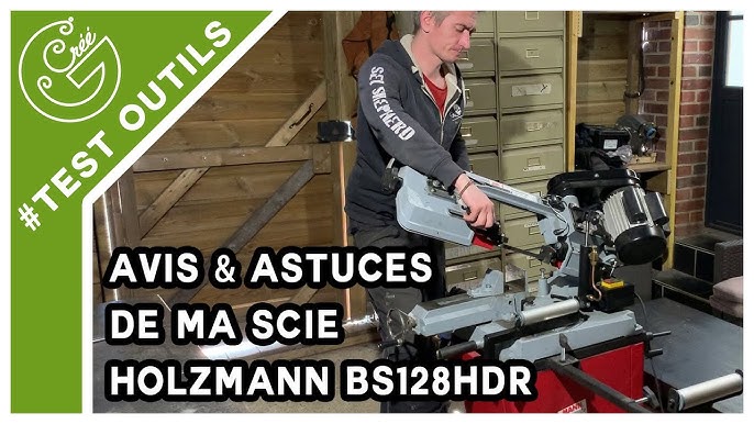 Scie à ruban métal 540W - BS115 HOLZMANN