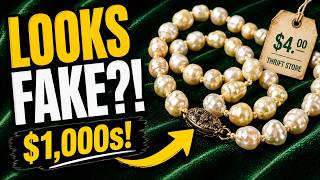 These 7 Thrift Store Pearl Strands Look Fake But Are Worth Thousands