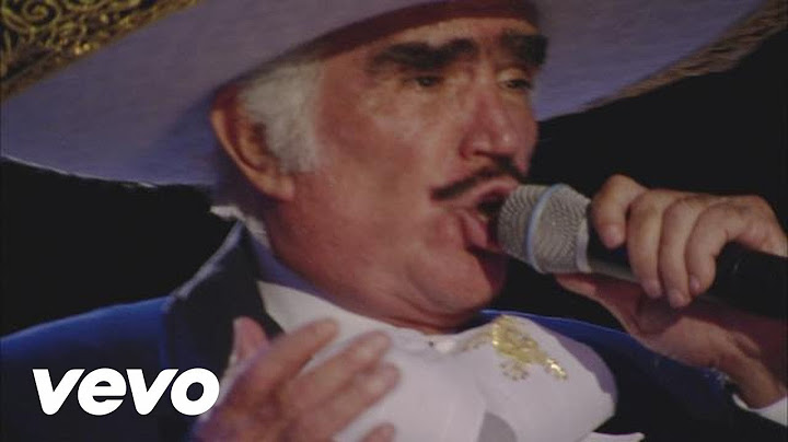 Vicente Fernández - El Último Beso (En Vivo)