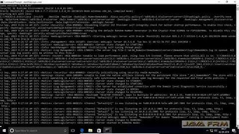Oracle Weblogic Server 10.3.6 Intallation from Dev Zip Archive on Windows 10 using JRockit JDK 6