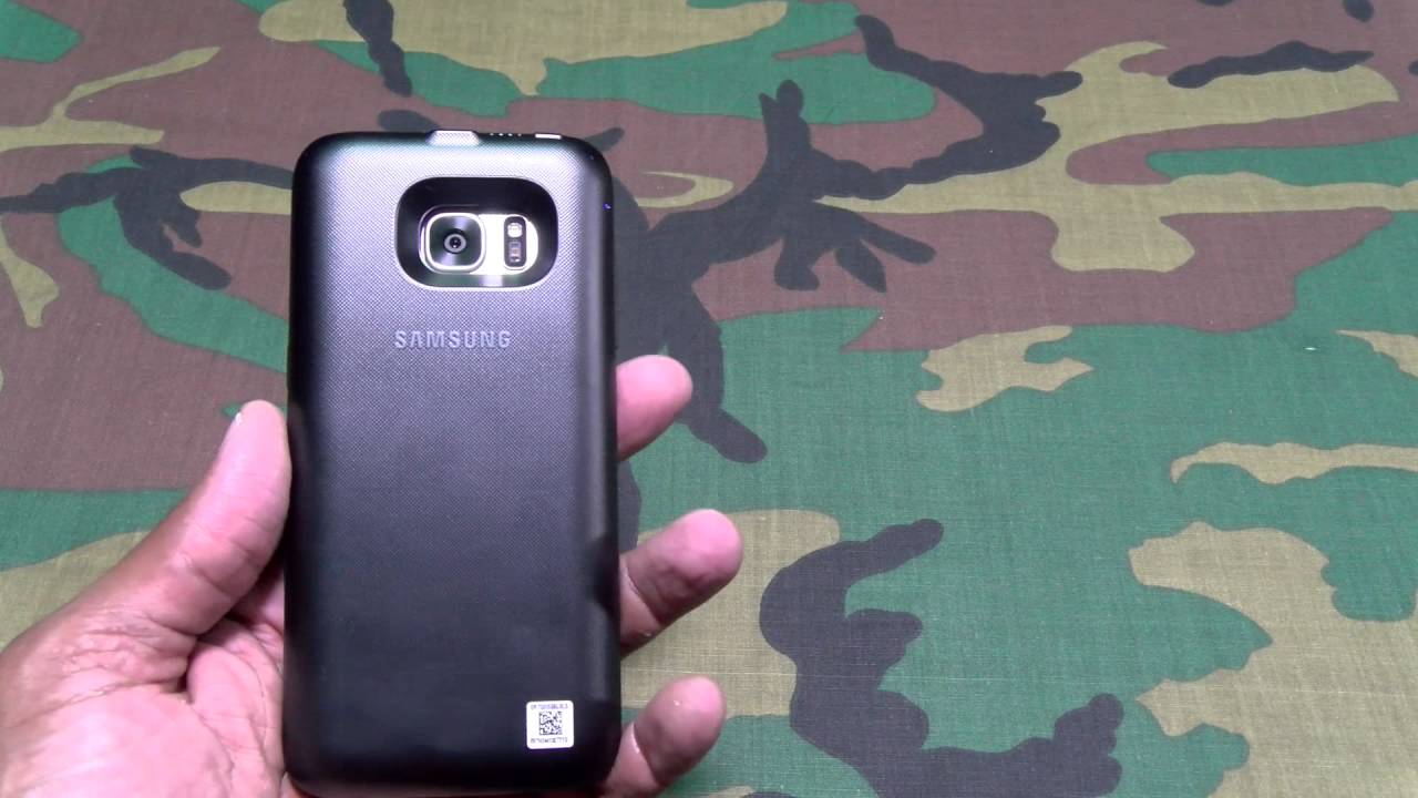 Samsung Wireless Charging Battery Case For Galaxy S7 Edge