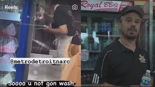 Video claims cook spit in food - she says it is extortion