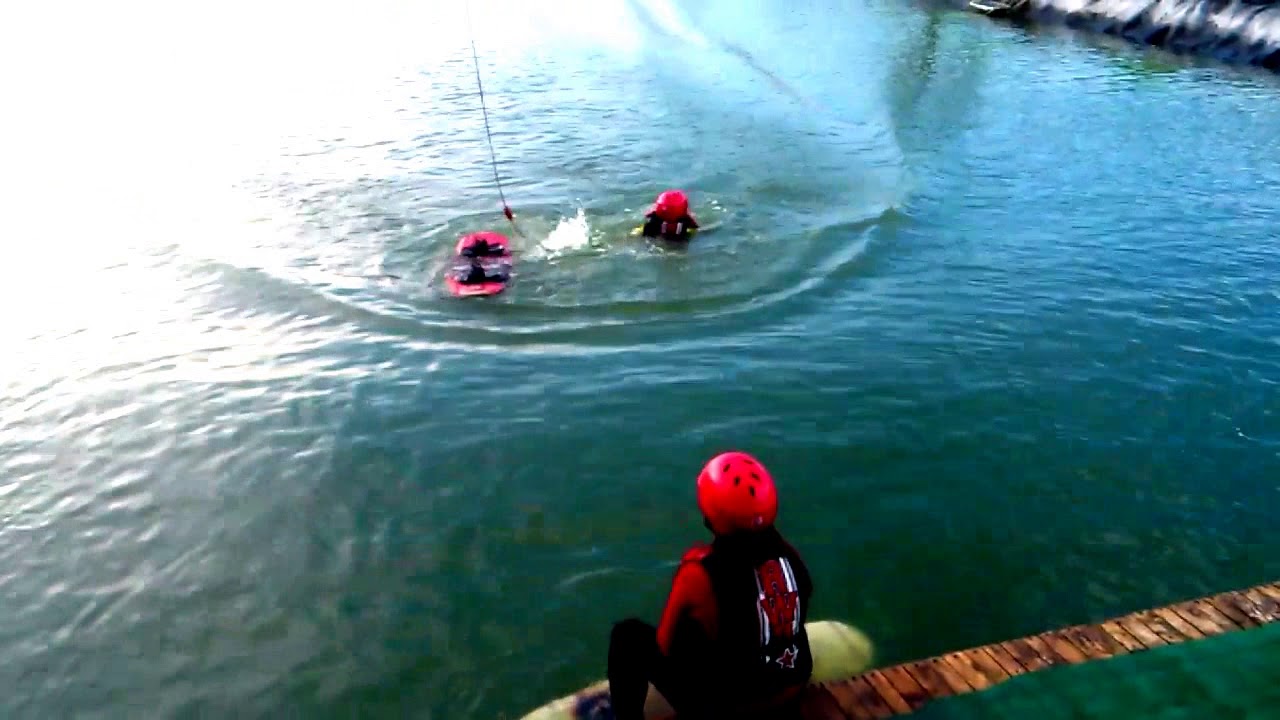 Wakeboarding in Nuvali Republic Wakepark