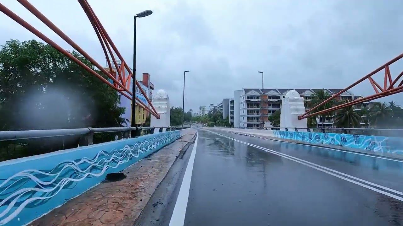 Rainy Cycling Adventure in Langkawi | 4K GoPro POV Ride