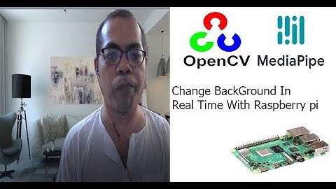 background removal | opencv python cvzone raspberry pi | Replace Your Video