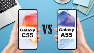 Samsung Galaxy C55 vs Samsung Galaxy A55 I Full video comparison