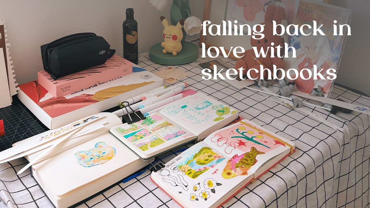 Sketchbook Tour ✦ Drawing Every Day