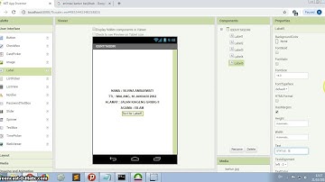 TUTORIAL MEMBUAT PROFIL DIRI MENGGUNAKAN MIT APP INVENTOR