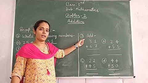Class-3 Mathematics Chapter-2 By Bharti Singh