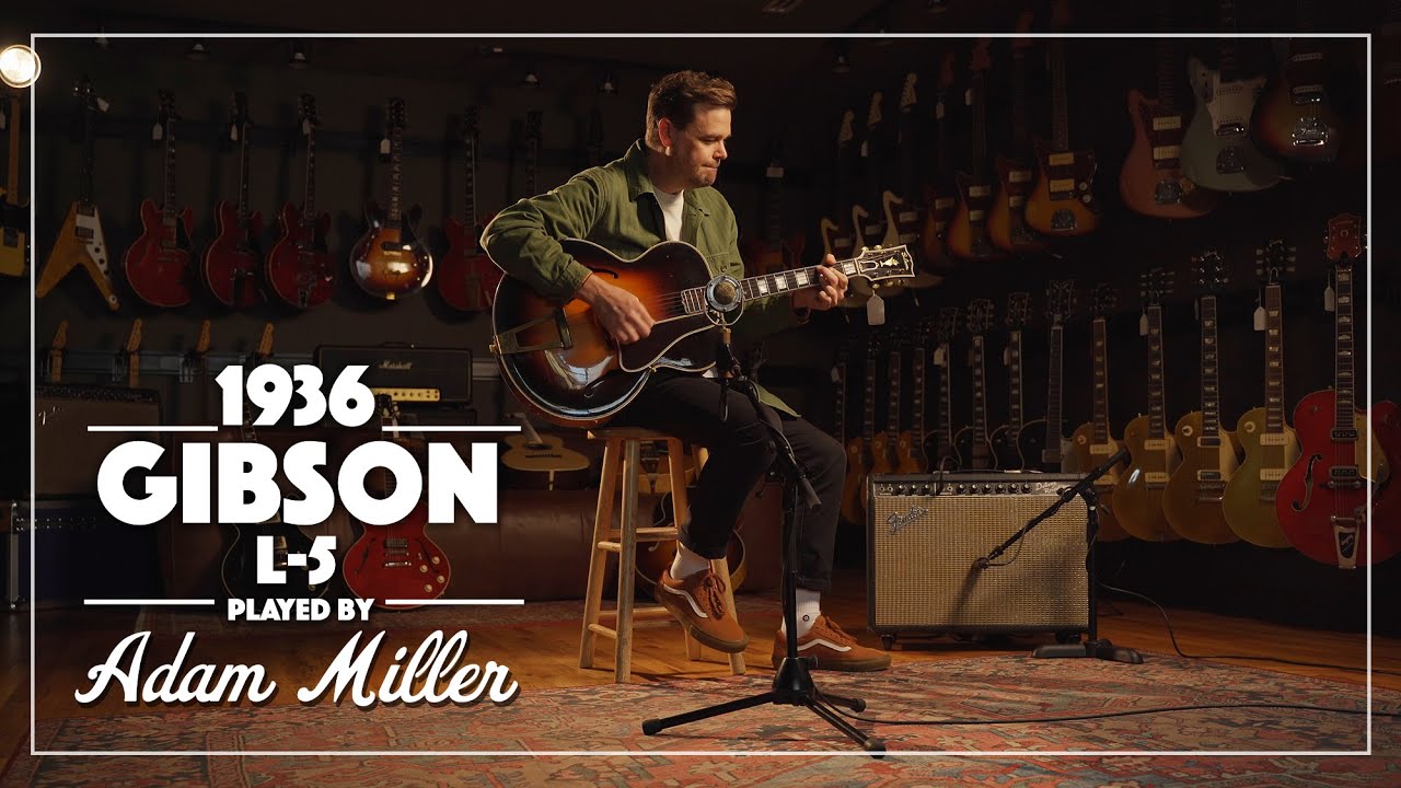 1936 Gibson L-5 played by Adam Miller