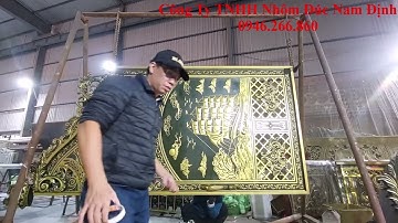 Cổng nhôm đúc mạ đồng chống oxy hóa có giá cao hơn bao nhiêu