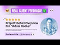 Client Feedback on My Web Design Project 💬 | Short Testimonial