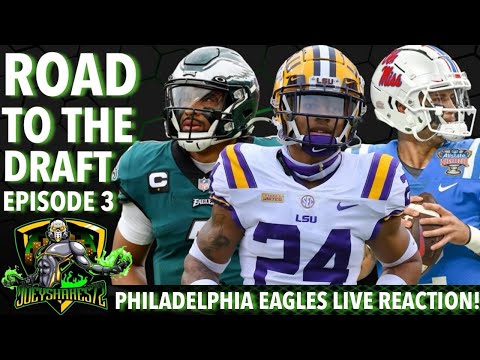 Philadelphia Eagles Road To The Draft Episode 3 l Derek Stingley Pro Day! Matt Corrall Visit!