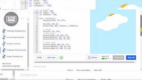 Parting Clouds Animation