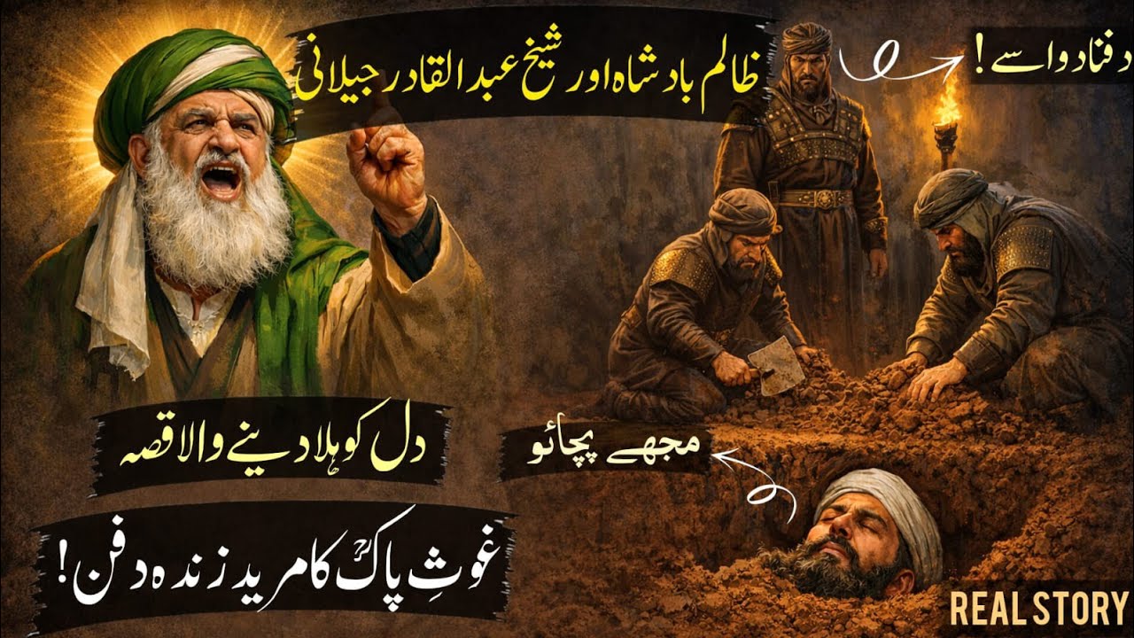 Zalim Badshah Ne Ghous e Azam Ke Mureed Ko Zinda Dafan Kar Diya | Dil Ko Hila Dene Wala Kissa