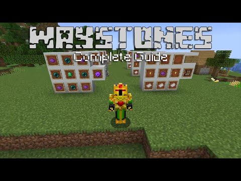Complete Waystones Guide (Minecraft 1.16 Mod Guide)