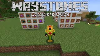 Complete Waystones Guide (Minecraft 1.16 Mod Guide)