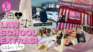 OCTOBER 2022 Vlog: LAW SCHOOL EXTRAS | Kharylle Kenoh