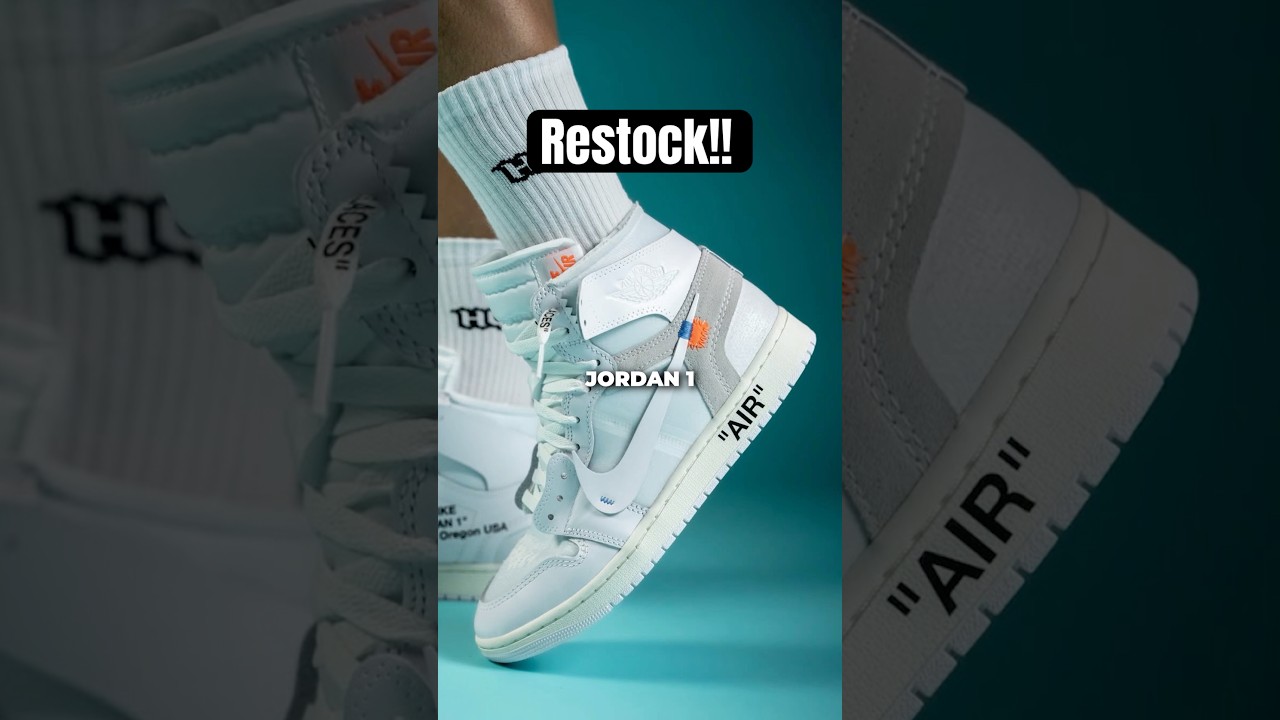 restocks jordan 1 high