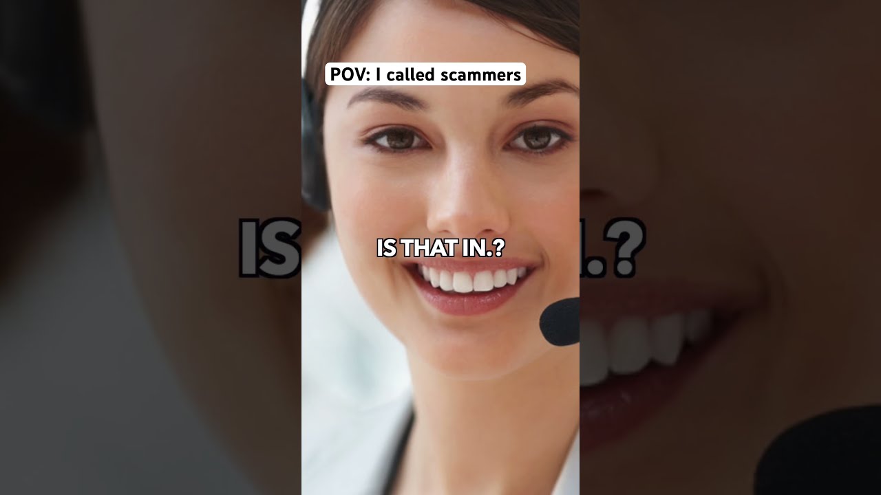 POV I Called Scammers Shorts