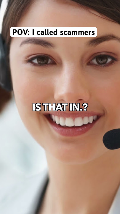 POV: I called scammers #shorts