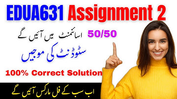 𝐄𝐃𝐔𝐀𝟔𝟑𝟏 𝐀𝐬𝐬𝐢𝐠𝐧𝐦𝐞𝐧𝐭 𝟐 𝐒𝐨𝐥𝐮𝐭𝐢𝐨𝐧 𝐅𝐚𝐥𝐥 𝟐𝟎𝟐𝟓 | 𝐒𝐭𝐞𝐩-𝐛𝐲-𝐒𝐭𝐞𝐩 𝐆𝐮𝐢𝐝𝐞 (𝟏𝟎𝟎% 𝐂𝐨𝐫𝐫𝐞𝐜𝐭) 🔥