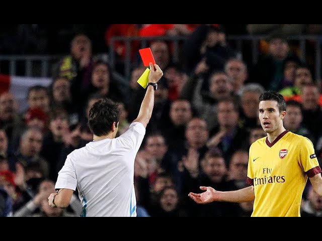 The most deserved and underserved red card of all time were to the same player... - YouTube