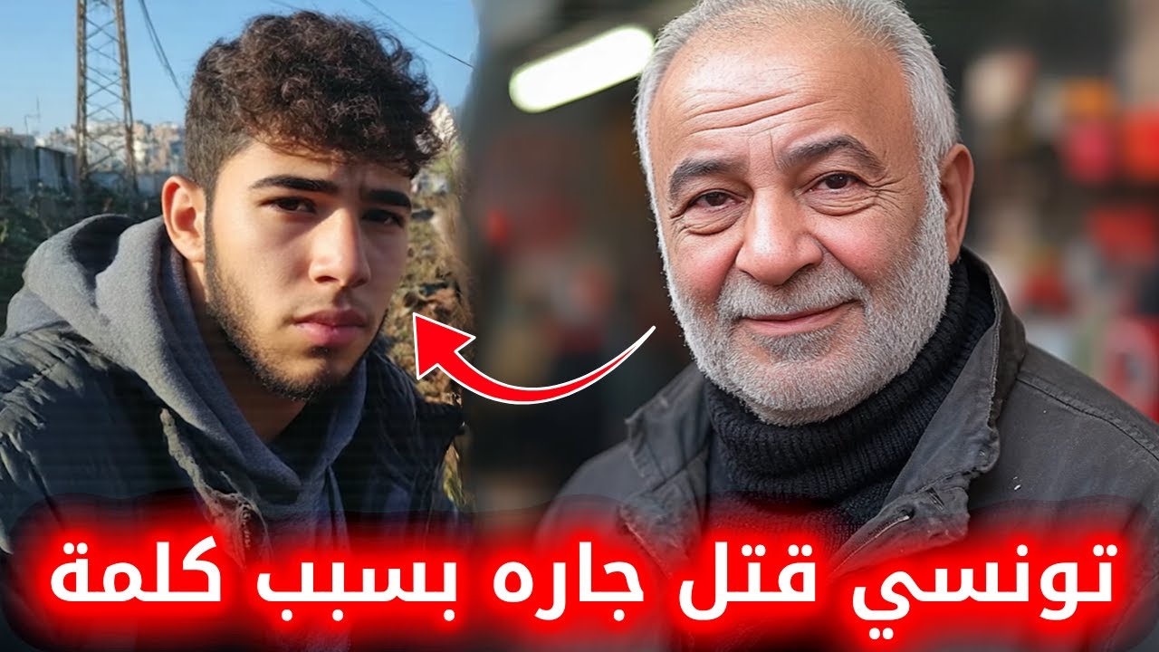 رجل تونسي وأولاده المجرمين قـــ,,,ــــتلوا ابن جارهم الشاب بسبب كلمة غير مقصودة !!