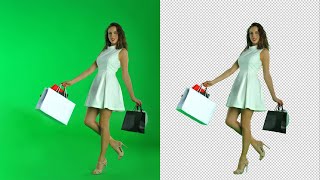 How to KEY OUT a GREEN SCREEN in PHOTOSHOP screenshot 2