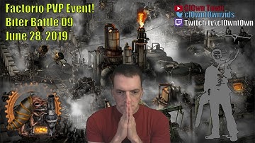 Factorio PVP Biter Challenge 09 - Dr_Doof vs TheAdventuresOfCoyote