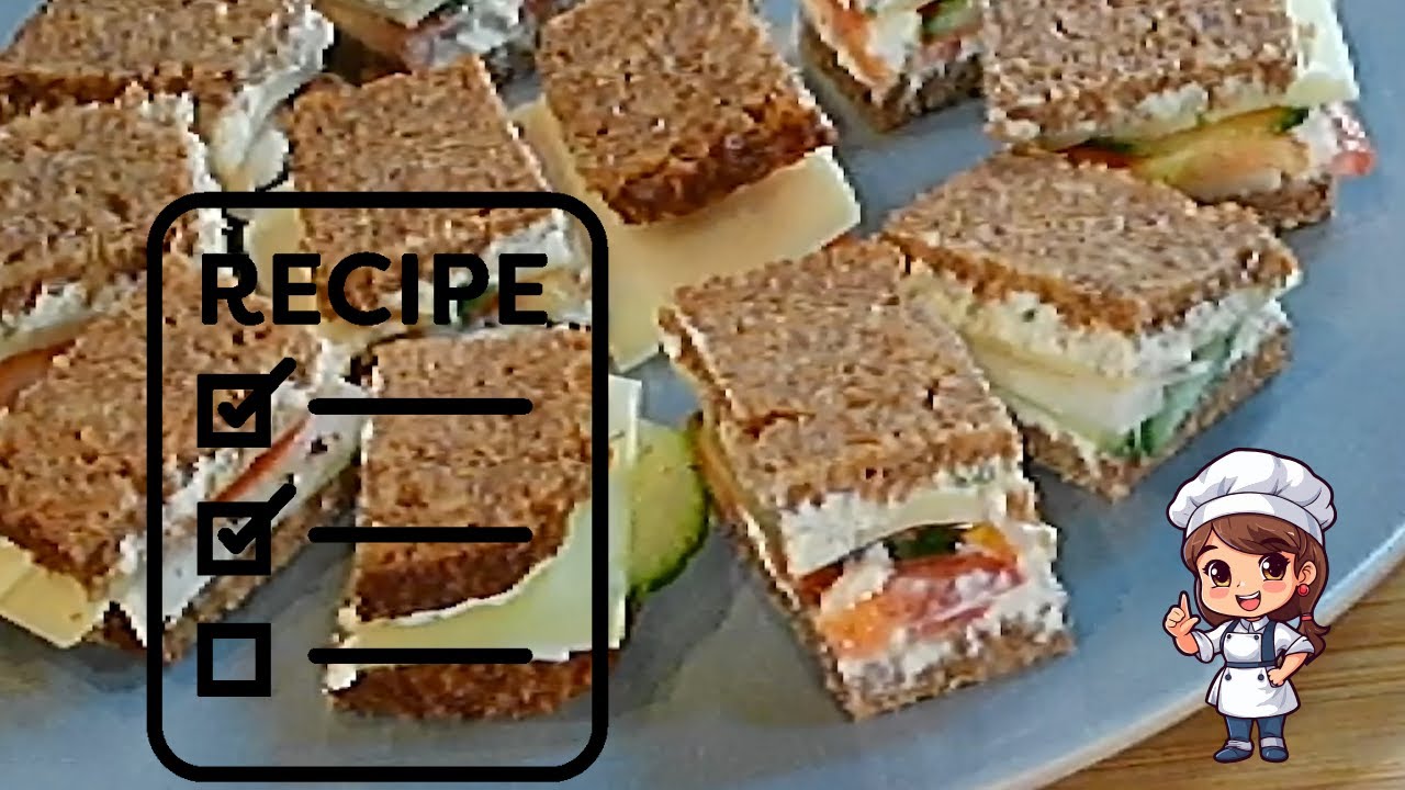 Keine 5 Minuten und Du hast den Leckersten Frischkäse Snack auf Mehrkornbrot