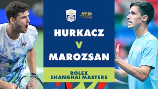 Hubert Hurkacz vs Fabian Marozsan Highlights | Rolex Shanghai Masters 2023