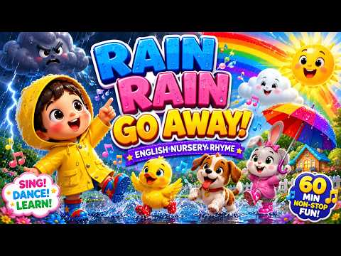 🌈 The Cutest Rain Rain Go Away Song That Kids Can't Stop Singing! Kids Songs & Toddler Songs