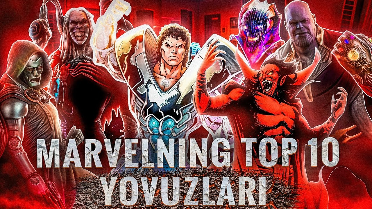 TOP 10 MARVELNING DAHSHATLI YOVUZLARI